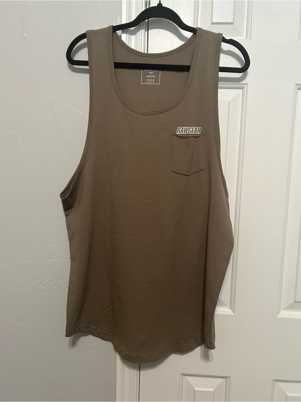 Rawgear Men's Pocket Tank Top - Taupe